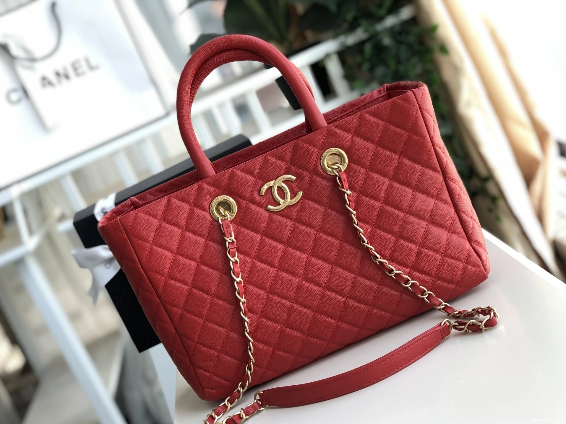 Hyper Peter BAG CHANEL TOTE 0723
